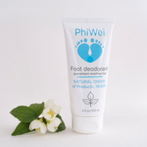 crema desodorante de pies phiwei