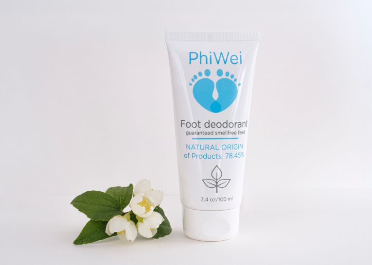 crema desodorante de pies phiwei